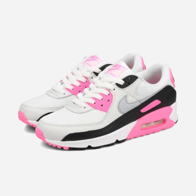NIKE WMNS AIR MAX 90 ナイキ ウィメンズ エア マックス 90 レディース WHITE/PINK GLOW/BLACK/WOLF GREY ホワイト IM4613-100