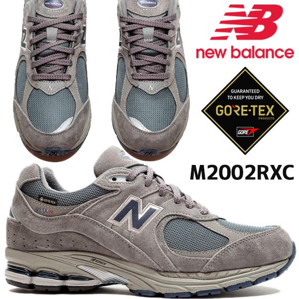 NEW BALANCE M2002RXC GORE-TEX GREY CASTLEROCK/NATURAL INDIGO ニューバランス 2002RX ゴアテックス チャコール グレー GRAY 防水