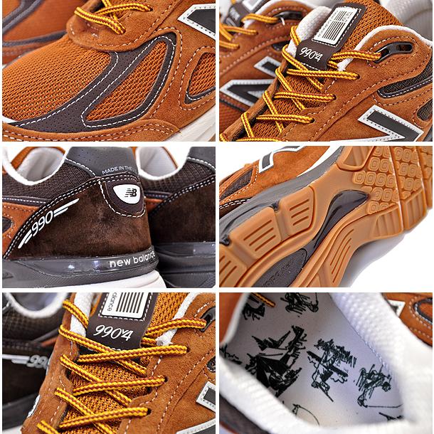 NEW BALANCE M990LL4 MADE IN U.S.A. L.L.Bean ニューバランス M990 V4 スニーカー ブラウン ビーンブーツ Bean Boots