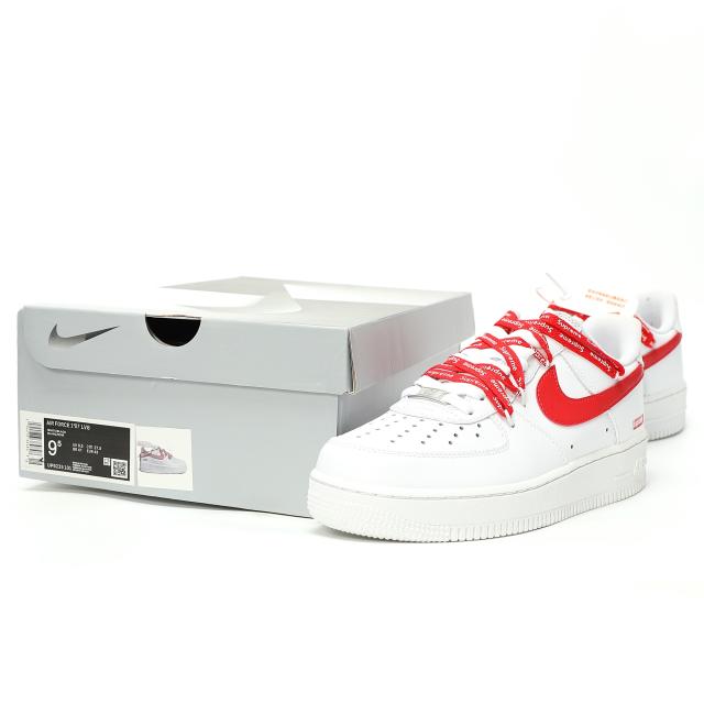 NIKE シュプリーム ナイキ エアフォース1 ロー SUPREME NIKE AIR FORCE 1 LOW CU9225-100