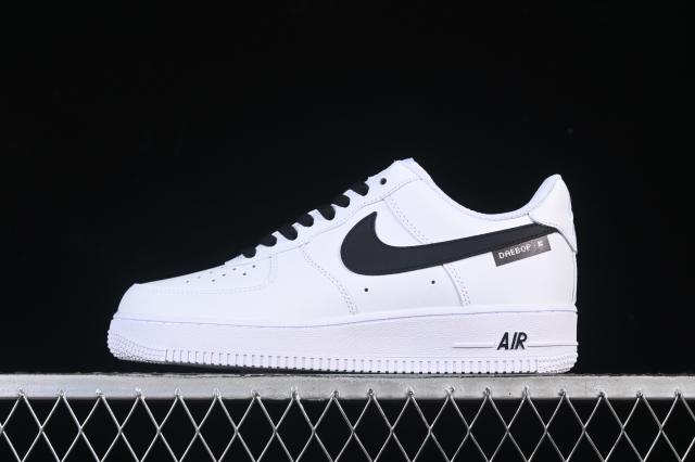 Nike Air Force 1 07 Low WHITE/BLACK アニメテーマ ローカット スニーカー (ZH0316-135)