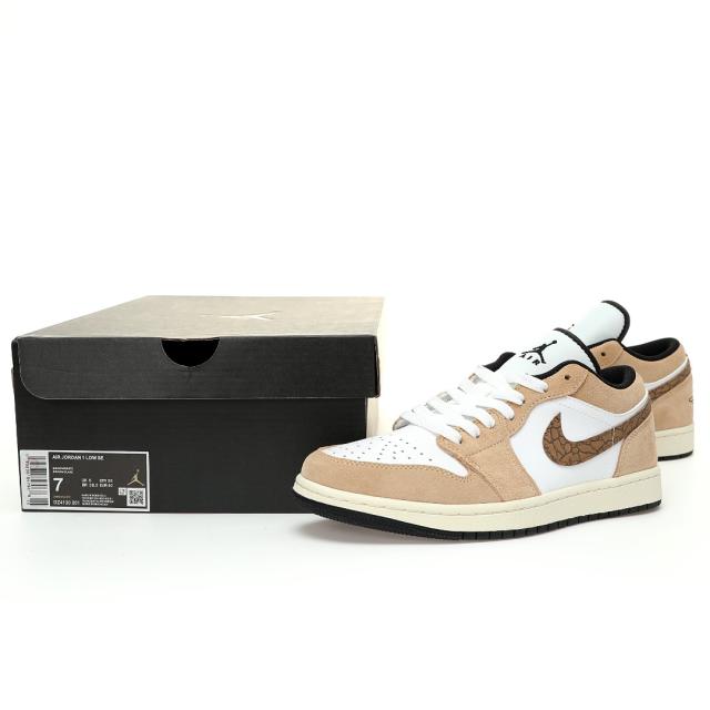 NIKE Jordan Air Jordan 1 ナイキ DZ4130-201 エア ジョーダン 1 ロー SE Brown Elephant メンズ
