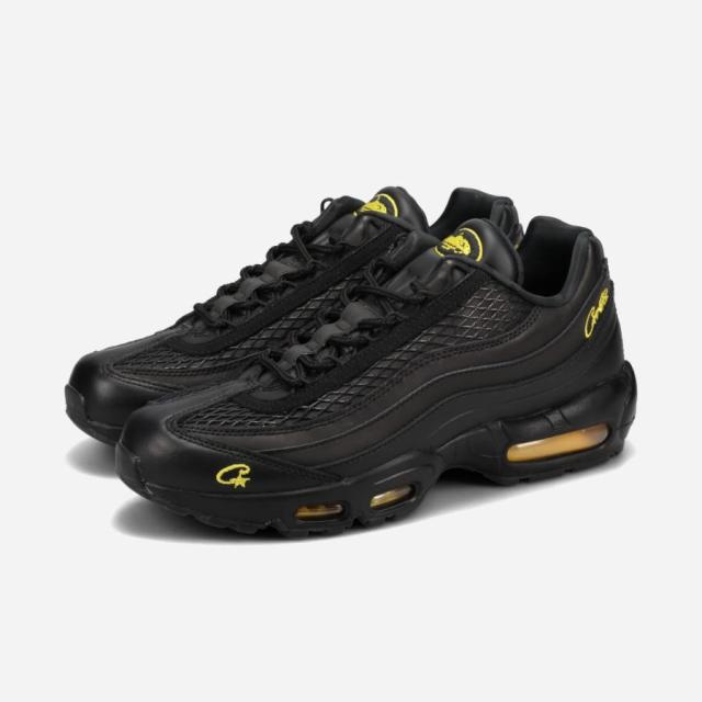 NIKE AIR MAX 95 × CORTEIZ ナイキ エア マックス 95 × コーテイズ メンズ BLACK/BLACK/TOUR YELLOW ブラック FB2709-003