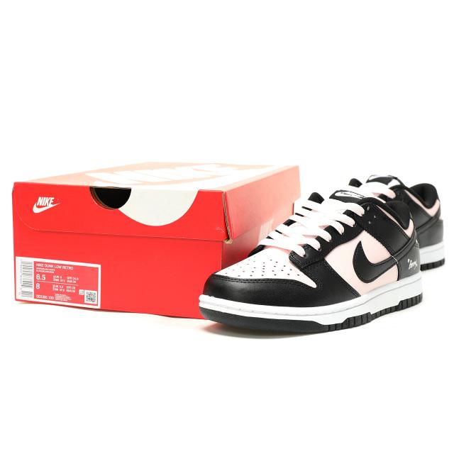 ？【Nike】SB Dunk Low ブラック/ピンク 桜モチーフ DD1391-100 スケート スニーカー レア 新品 箱付き
