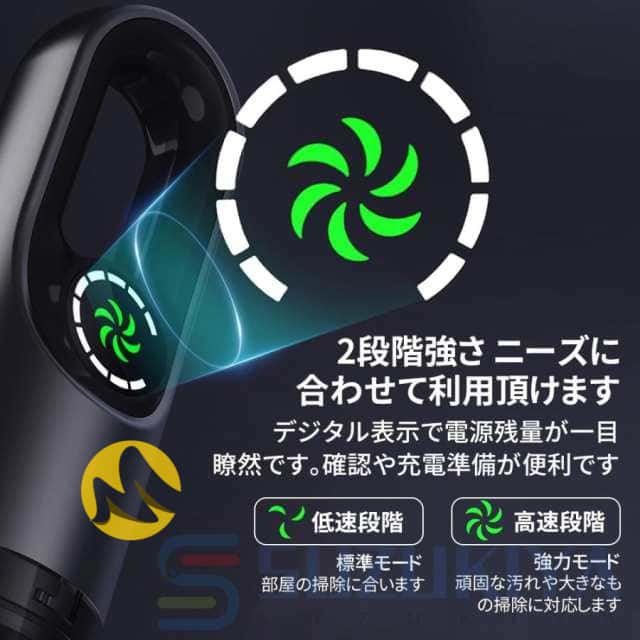 2025最新 掃除機 コードレス サイクロン式 USB-TypeC充電式 スティック