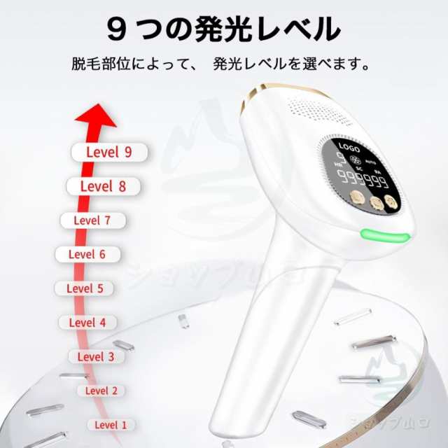 2025 脱毛器 ipl光脱器 vio対応 女性 メンズ 5段階調節 自動照射