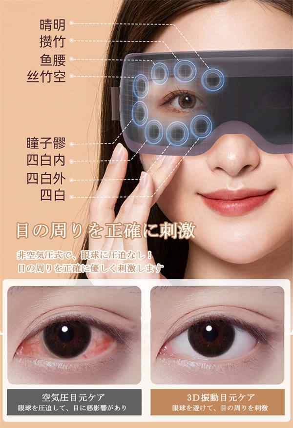 アイケア アイマスク アイウォーマー アイピロー 安眠 快眠 母の