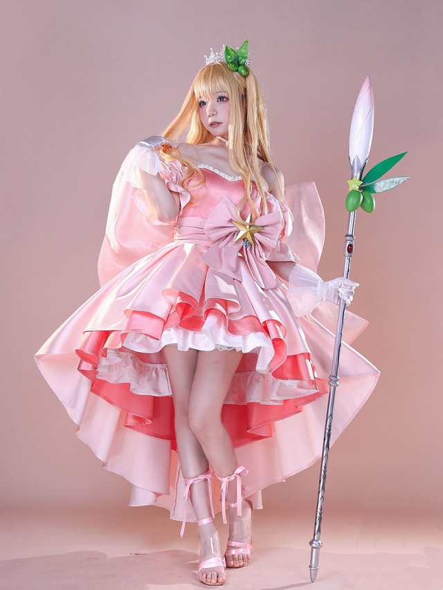 【10/5までの出品】 かみちゃまかりん コスプレ衣装 かみちゃまかりん かりん コスプレ衣装/コスチューム 変身 仮装