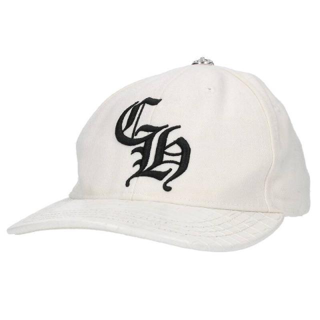 クロムハーツ サイズ:ONE SIZE  TRUCKER CAP トラッカーキャップ CH刺繍アリゲーター切り替えベースボールキャップ 中古 SS07