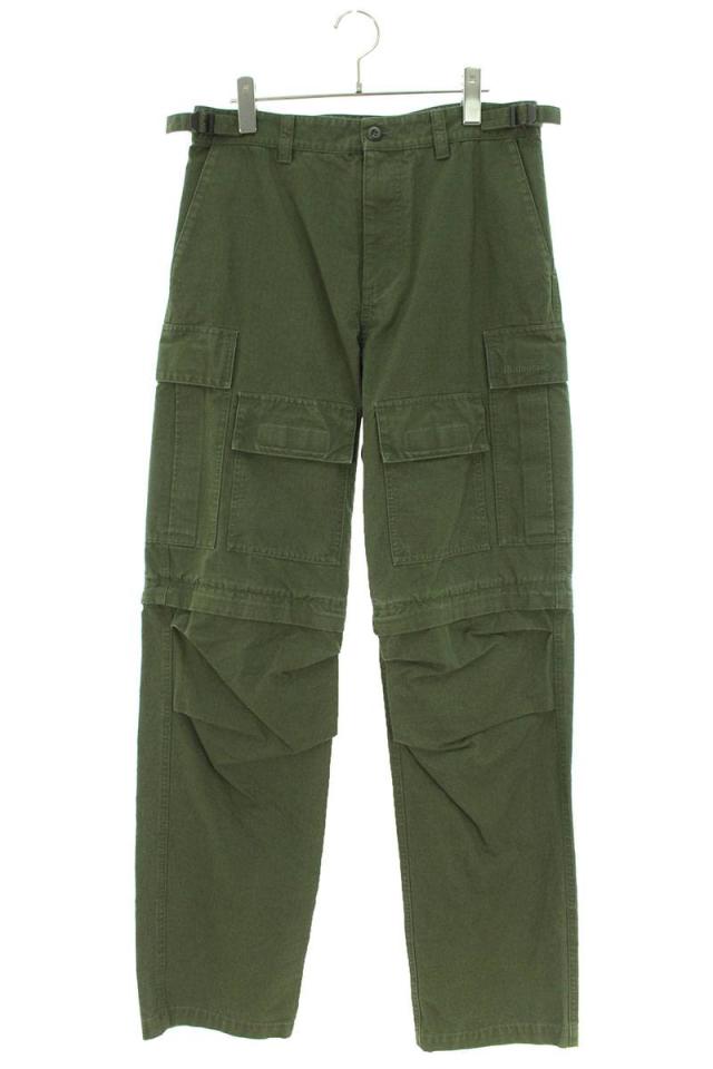 バレンシアガ サイズ:XS  22AW  699613 TKP27 マルチポケットカーゴロングパンツ 中古 BS55