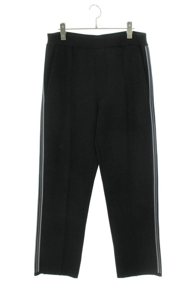 プラダ サイズ:48  23SS  UMP129 トライアングルプレートシルク混トラックロングパンツ 中古 BS55