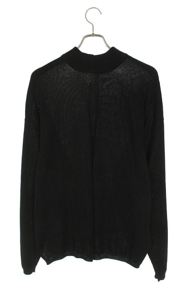 リックオウエンス サイズ:M  24SS  RU01D3667 サイドスリットコットンニット 新古品 SB01 リックオウエンス サイズ:M 24SS RU01D3667 サイドスリットコットン