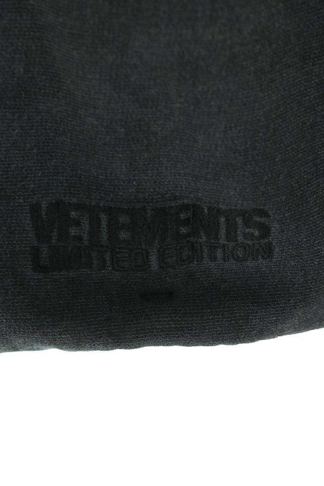 ヴェトモン サイズ:XS 24SS UE64HD600K WASHEDBLACK リミテッド