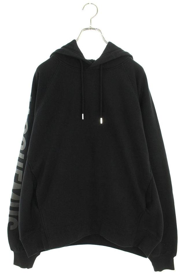 ジャックムス サイズ:L  35SS  245JS234 スリーブロゴプルオーバーパーカー 新古品 SB01