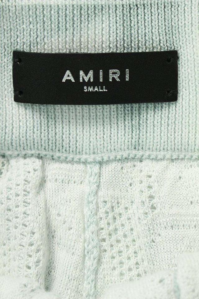 アミリ サイズ:S 24SS AMKNSH1002 グラデーションロゴ総柄ショーツ