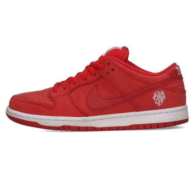 ナイキ  ガールズドントクライ サイズ:26cm  DUNK LOW PRO QS BQ6832-600 ダンクロープロスニーカー 中古 OM10