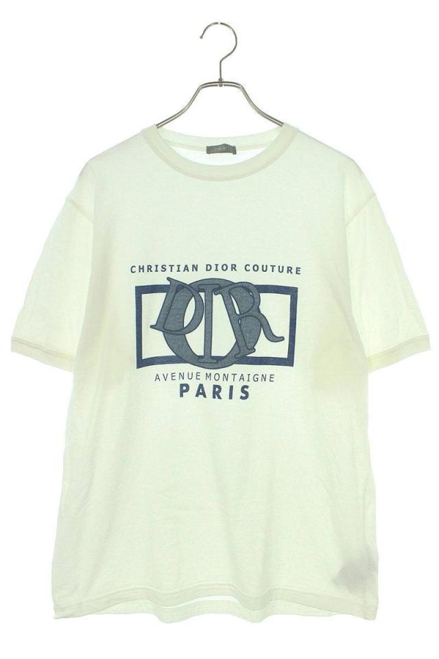 ディオール サイズ:M 24SS 493J642A0817 チャームロゴTシャツ 中古 SS13