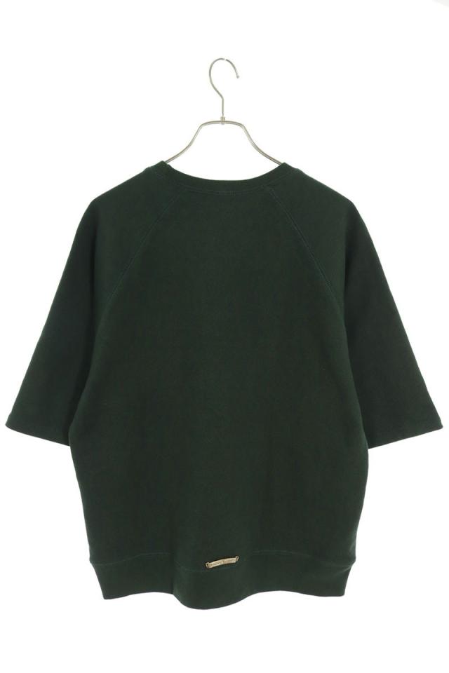 クロムハーツ サイズ:M  SLOW RIDE 胸CH刺繍半袖スウェットTシャツ 中古 SJ02 クロムハーツ サイズ:M SLOW RIDE 胸CH刺繍半袖スウェットTシャツ 中古