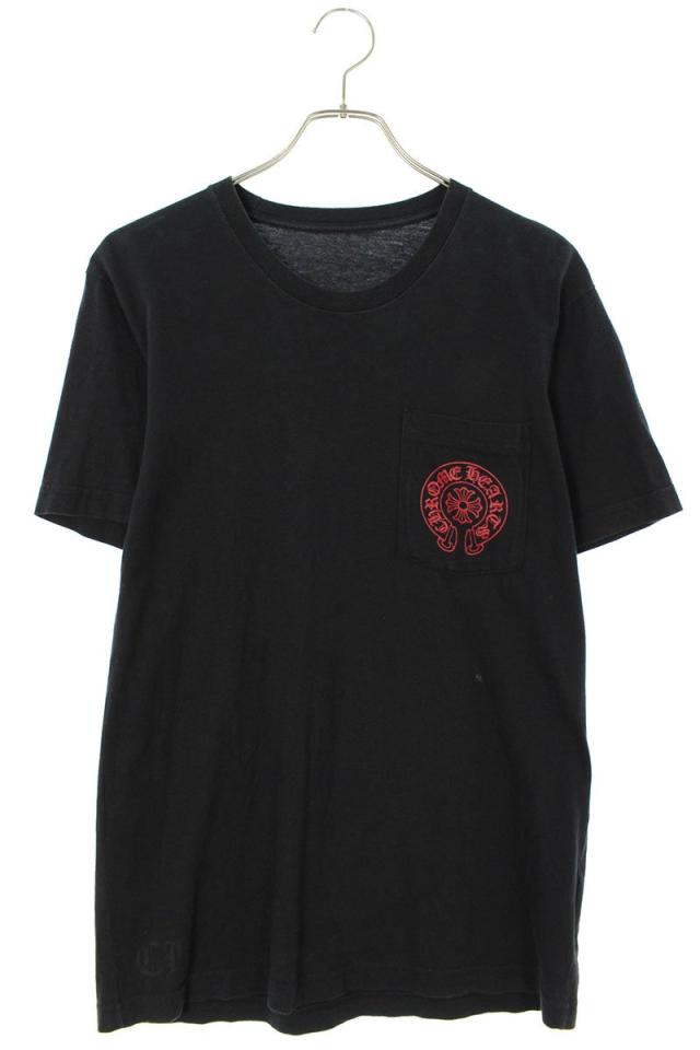 クロムハーツ サイズ:M  CH T-SHRT LTD マイアミ限定バックホースシュープリントTシャツ 中古 SJ02