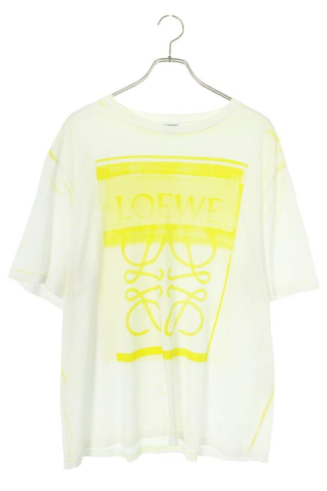 ロエベ サイズ:M H526Y22X27 アナグラムフォトコピープリントTシャツ