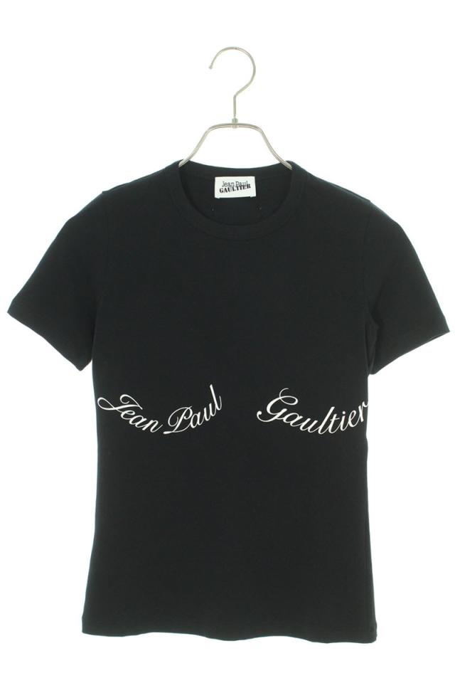 ジャンポールゴルチエ サイズ:S  24AW  2430FTS083IJ055 0001 ロゴプリントオーバーサイズTシャツ 新古品 SB01