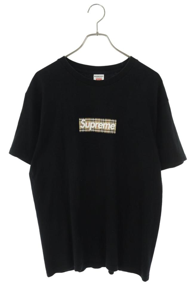 シュプリーム  バーバリー サイズ:M  22SS  Burberry Box Logo Tee バーバリーボックスロゴTシャツ 中古 HJ12