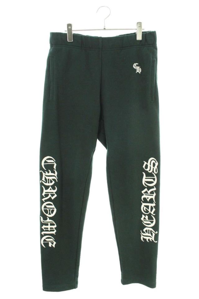 クロムハーツ サイズ:S  Y NOT SLO RIDE ロゴ刺繍スウェットロングパンツ 中古 SS07