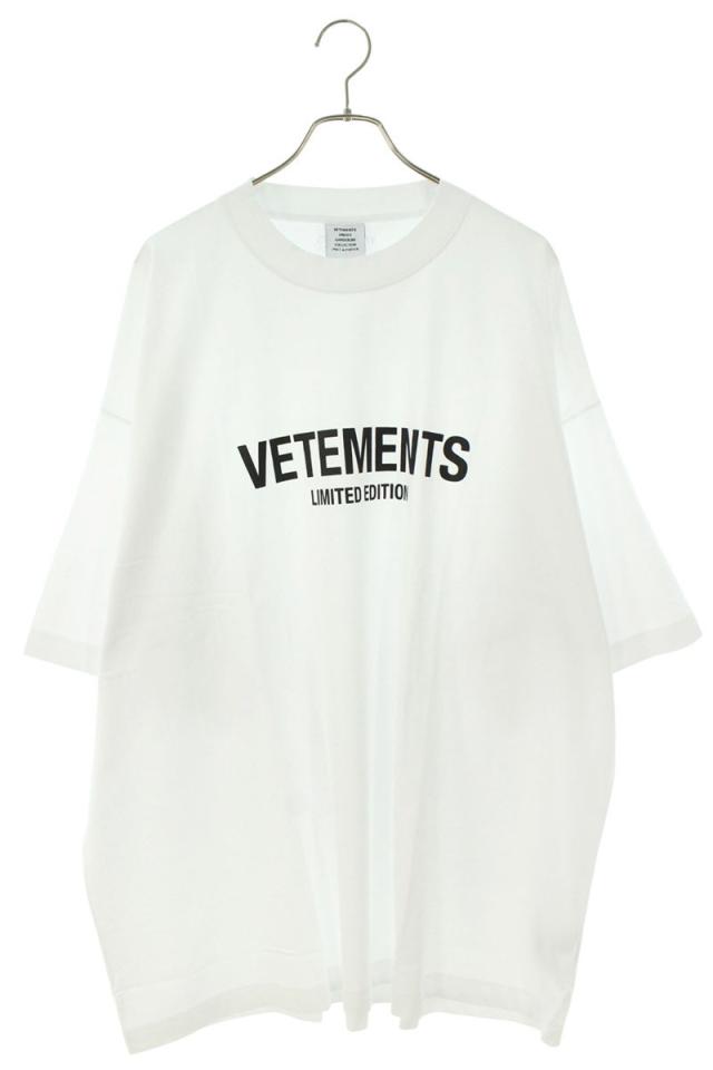 ヴェトモン Tシャツ 24AW サイズ:XL リミテッドエディションロゴTシャツ 新古品 BS55