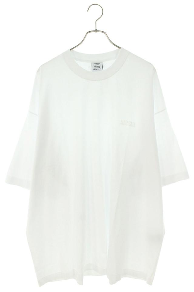 ヴェトモン サイズ:L  24AW  UA65TR100W エンブロイダリートーナルロゴTシャツ 新古品 SB01