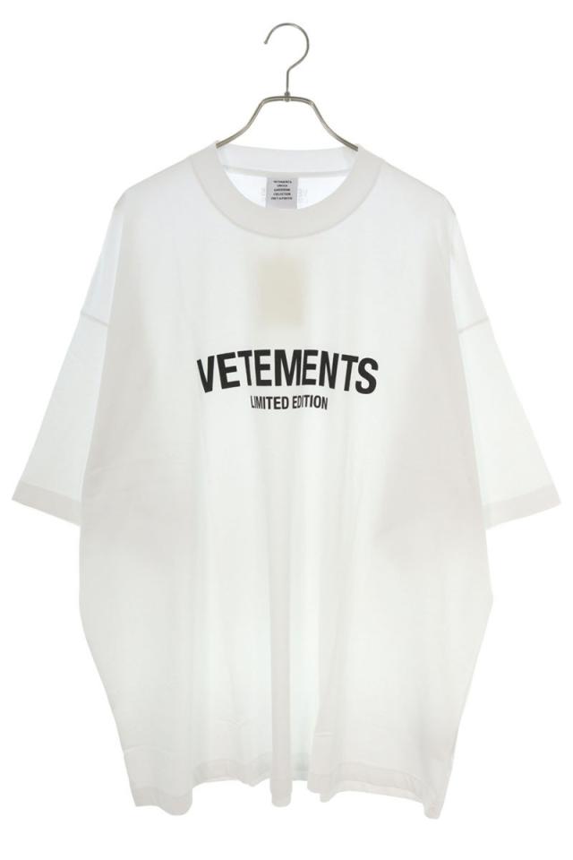 ヴェトモン サイズ:L 24AW UA65TR250W リミテッドエディションロゴTシャツ 新古品 BS55