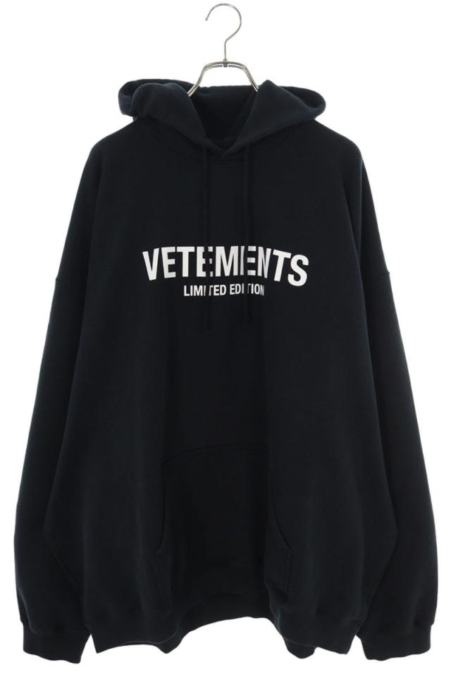 ヴェトモン サイズ:XL  24AW  UA65HD250B リミテッドエディションロゴパーカー 新古品 SB01