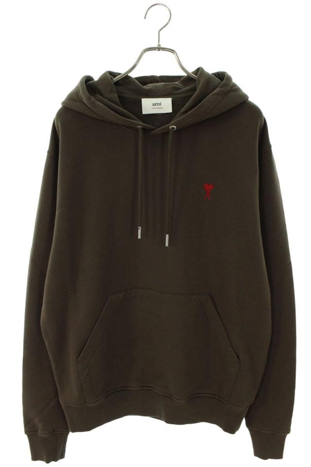 アミアレクサンドルマテュッシ サイズ:L  24AW  USW235730 ハート刺繍パーカー 新古品 OM10