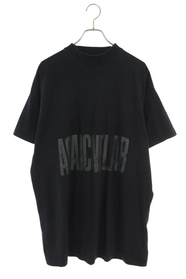 バレンシアガ サイズ:2 787349 TRVA1 Agaicnelabヴィンテージ加工オーバーサイズTシャツ 中古 BS55