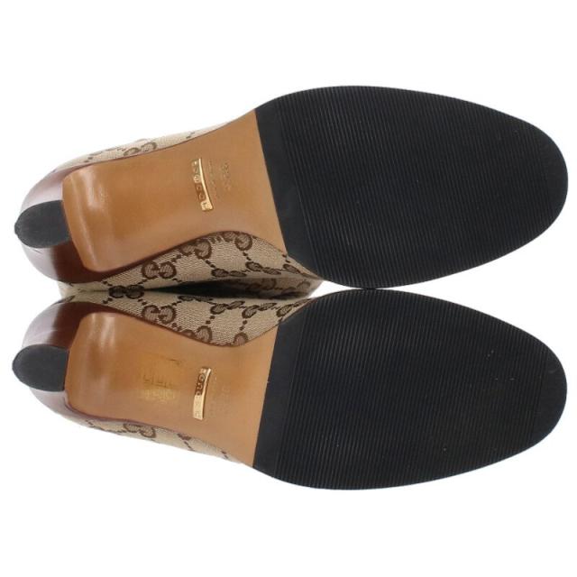 グッチ サイズ:35.5 GG総柄ロングヒールブーツ 中古 BS99