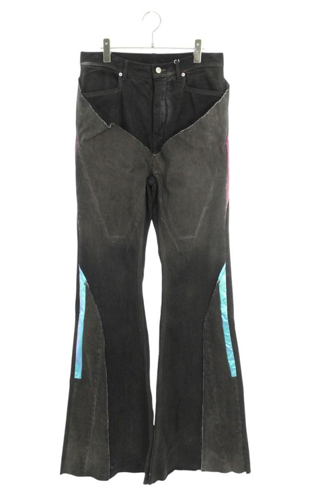 リックオウエンス サイズ:32インチ  RR01C4301-COMBO1 切替ブーツカットデニムパンツ 中古 SS13