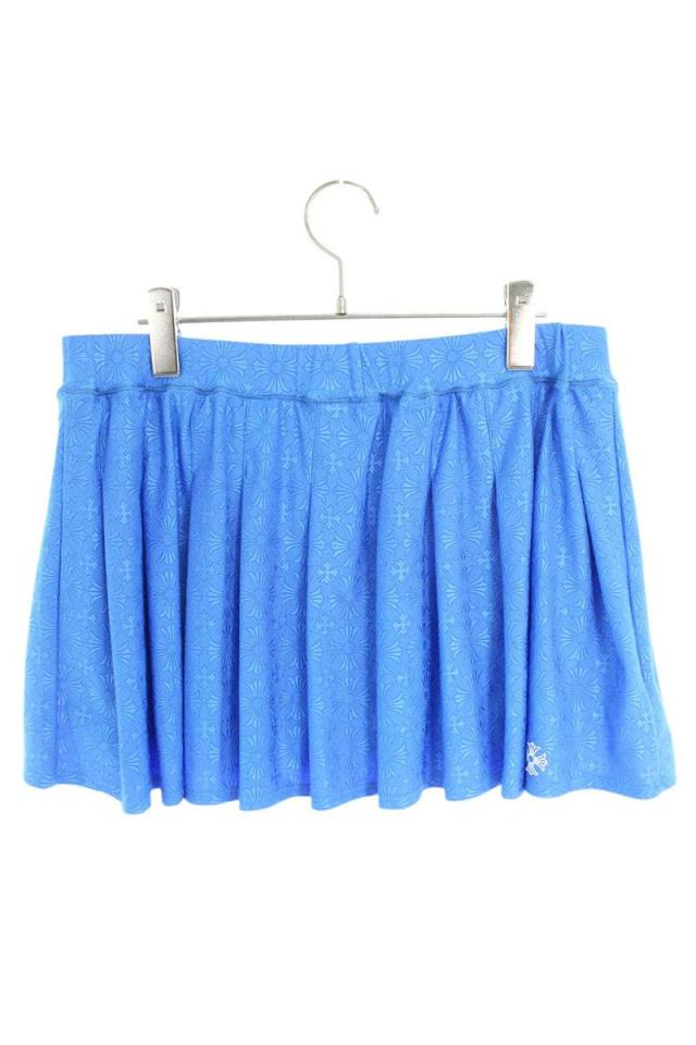 クロムハーツ サイズ:XL CHプラス総柄ナイロンキュロットスカート 中古 SJ02 クロムハーツ サイズ:XL CHプラス総柄ナイロンキュロットスカート 中古