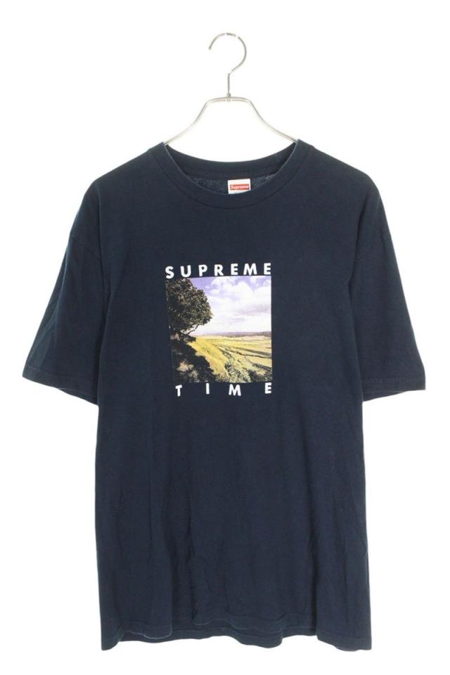 シュプリーム サイズ:L Time Tee タイムTシャツ 中古 BS55