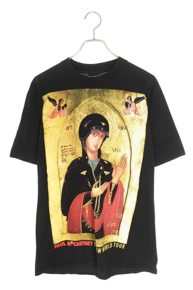 ヴィンテージ サイズ:L  PAUL MCCARTNEY ポールマッカトニー THE NEW WORLD TOURプリントTシャツ 中古 BS55