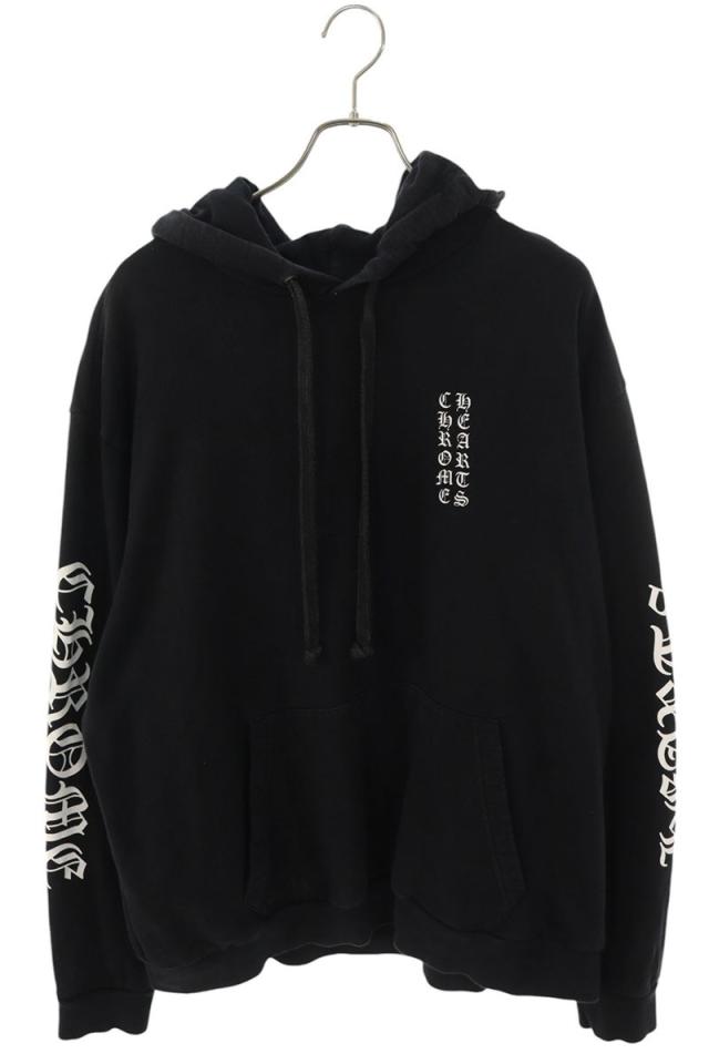 クロムハーツ サイズ:XL  SWTSHRT PLVR アームプリントプルオーバーパーカー 中古 OS06