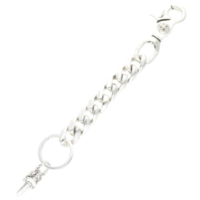 クロムハーツ キーチェーン ロングクラシックリンク サイズ:ロング シルバーキーチェーン 中古 SS07