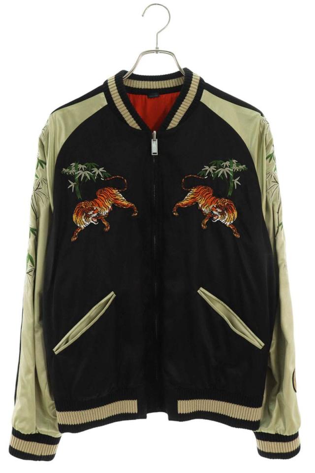 グッチ サイズ:54  DIY 659585 Z466E イニシャル入りリバーシブルスカジャンブルゾン 中古 BS99
