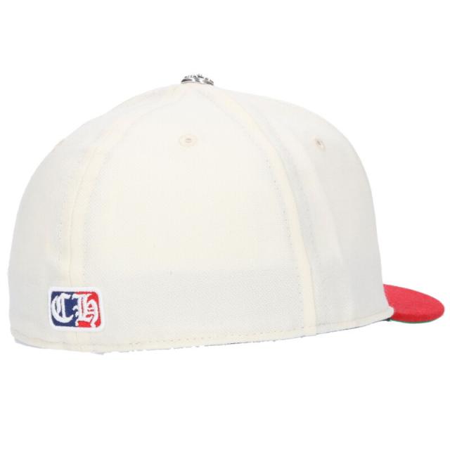 クロムハーツ サイズ:7 3/8 CH HAT ハートロゴ刺繍ベースボール