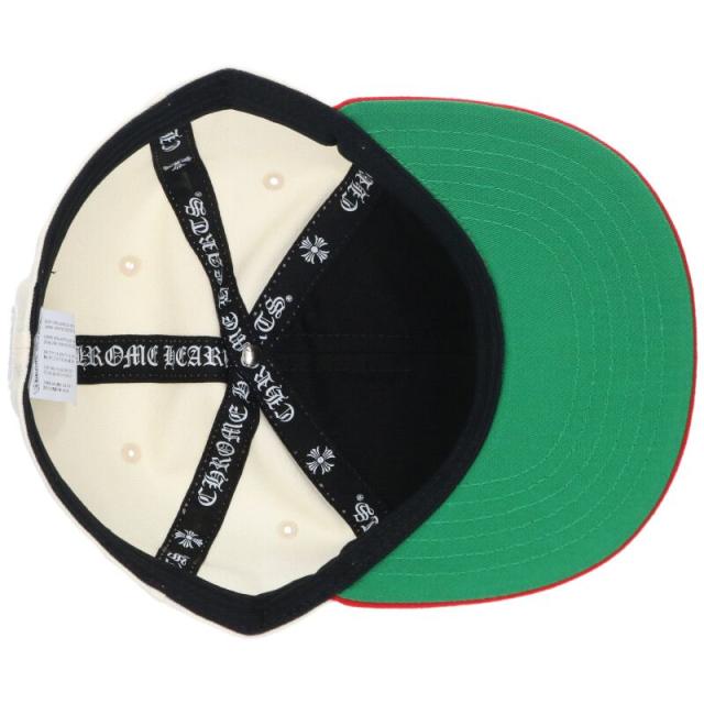 クロムハーツ サイズ:7 3/8 CH HAT ハートロゴ刺繍ベースボール