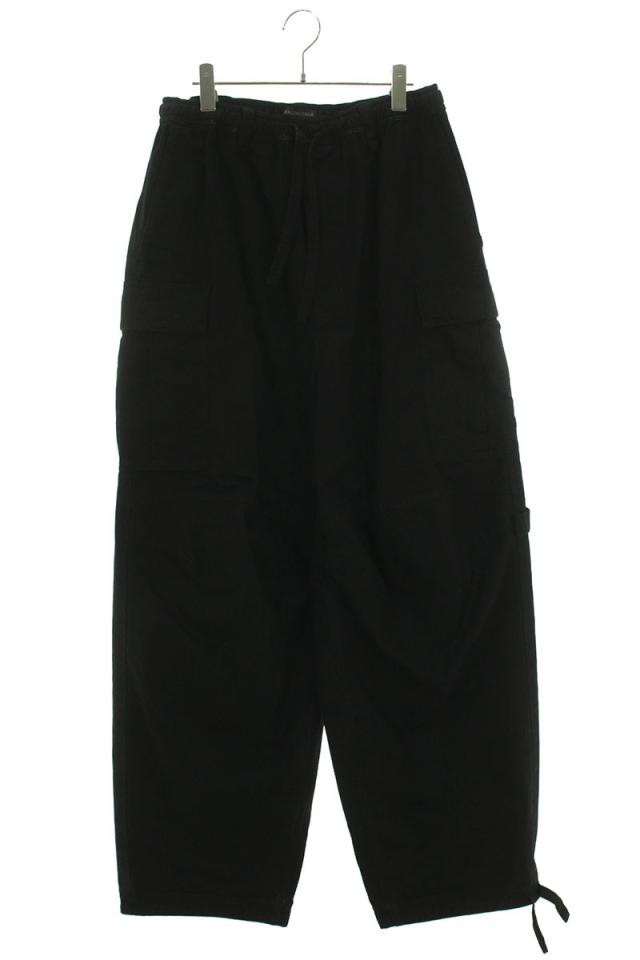 バレンシアガ サイズ:44  698940 TKP27 ドローストリングコットンカーゴロングパンツ 中古 OM10