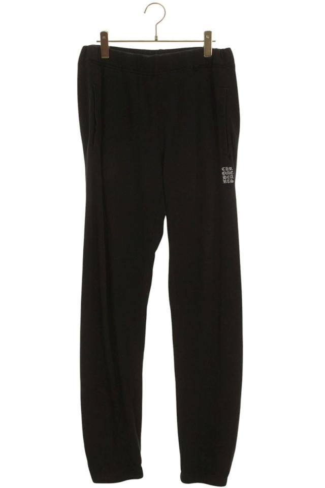 クロムハーツ サイズ:M  Y NOT ロゴ刺繍スウェットロングパンツ 中古 SJ02