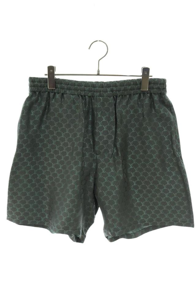 ルイヴィトン サイズ:46  24AW  RM242MM KSY HRP08W ジャカードモノグラムシルクプレンドショートパンツ 中古 SB01
