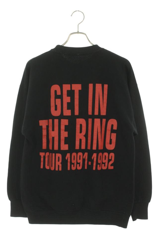 ヴィンテージ   GUNS'N'ROSES ガンズアンドローゼズ GET IN THE RING TOURスウェット 中古 BS99 ヴィンテージ GUNS'N'ROSES ガンズアンドローゼズ GET IN THE RING
