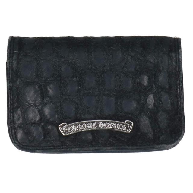 クロムハーツ CARD CASE ALGT アリゲーターレザーカードケース 中古 SJ02