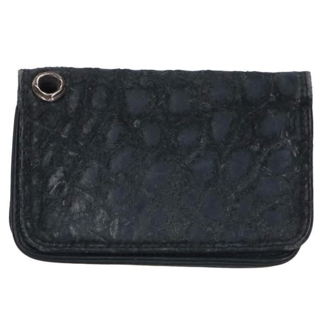 クロムハーツ   CARD CASE アリゲーターカードケース 中古 SJ02 クロムハーツ CARD CASE ALGT アリゲーターレザーカードケース 中古 SJ02