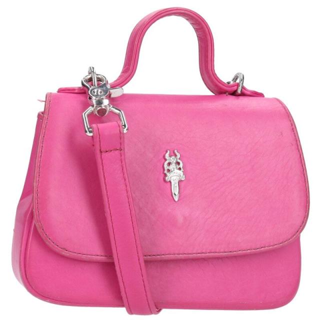 クロムハーツ   TEENER ダガー装飾2WAYショルダーバッグ 中古 OS06